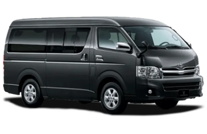 Sewa Toyota Hiace joglo